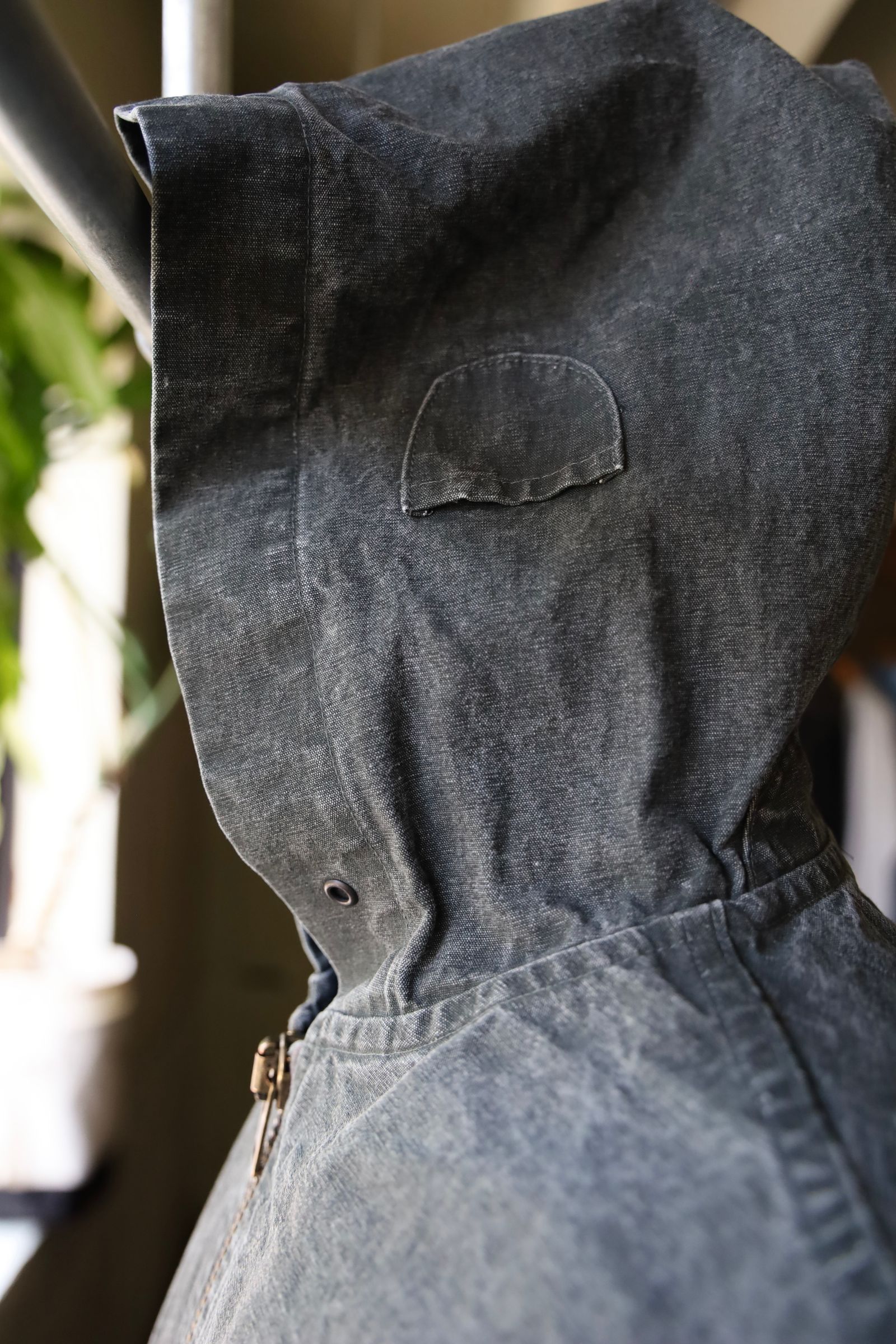 アプレッセ 2025 STYLE2 Vintage US Navy Zip Hoodie (25AAP-01-54)OLIVE