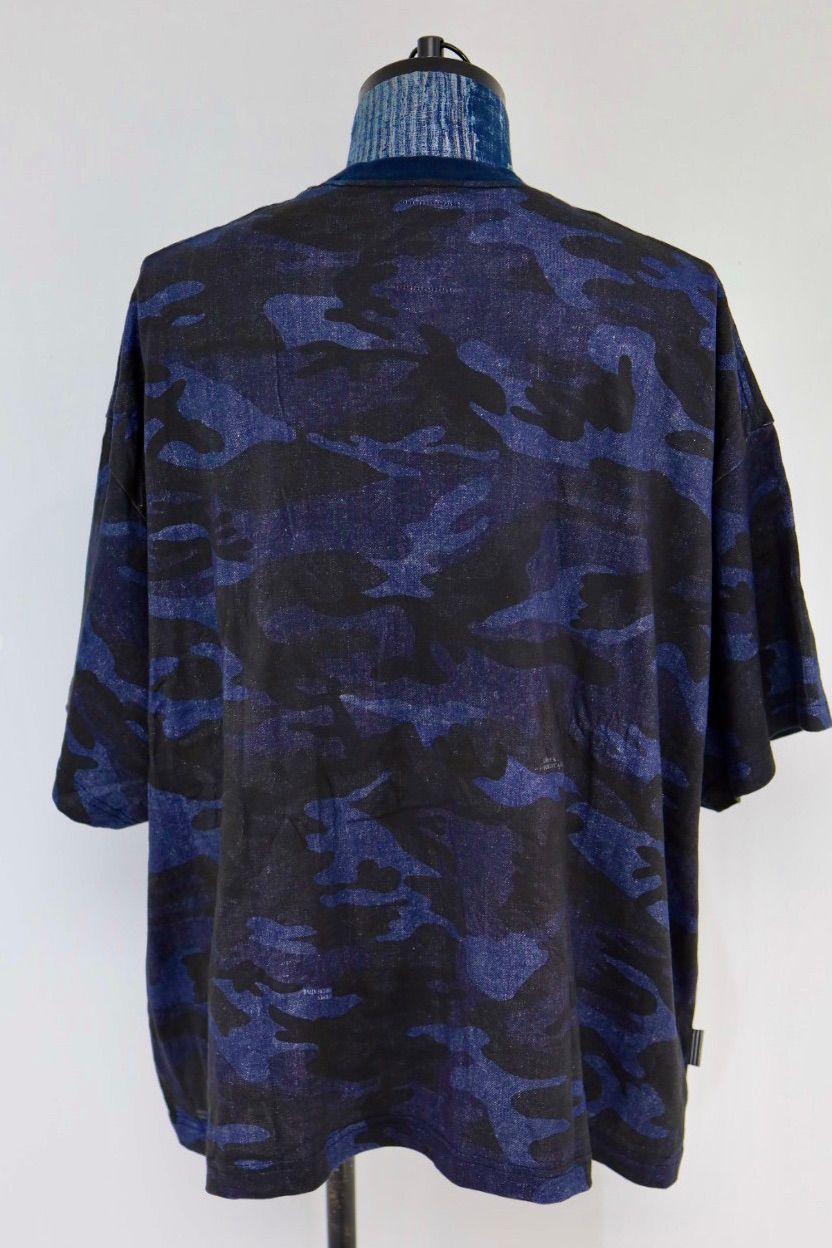 S.F.C 26SS エスエフシー SUPER BIG OG CAMO SS TEE(SFCSS26CS08)Navy Camo