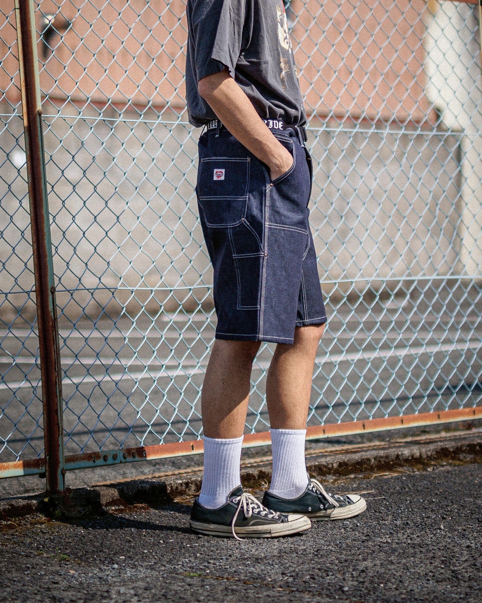 SAINT M×××××× - セントマイケル25SS デニムショーツRIGID