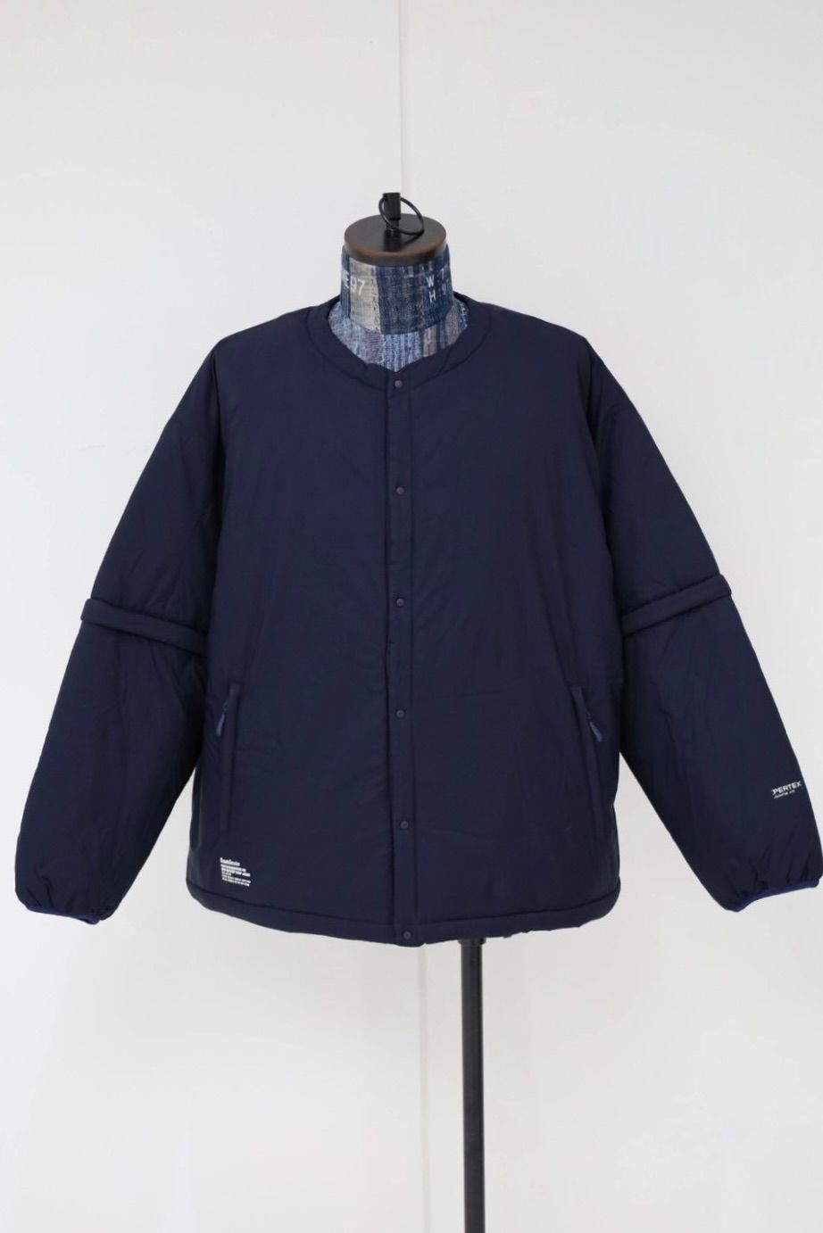 フレッシュサービス PERTEX® QUANTUM AIR MINI RIPSTOP SNAP JACKET(FSC253-30196)NAVY★10月18日(土)発売！