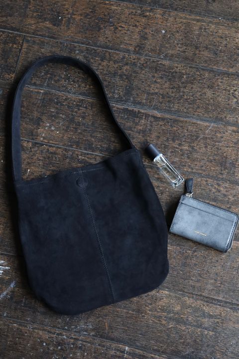 Morphee / モルフェトートバッグ CYLINDER S (CYS-OBK-1 )OIL SUEDE BLACK