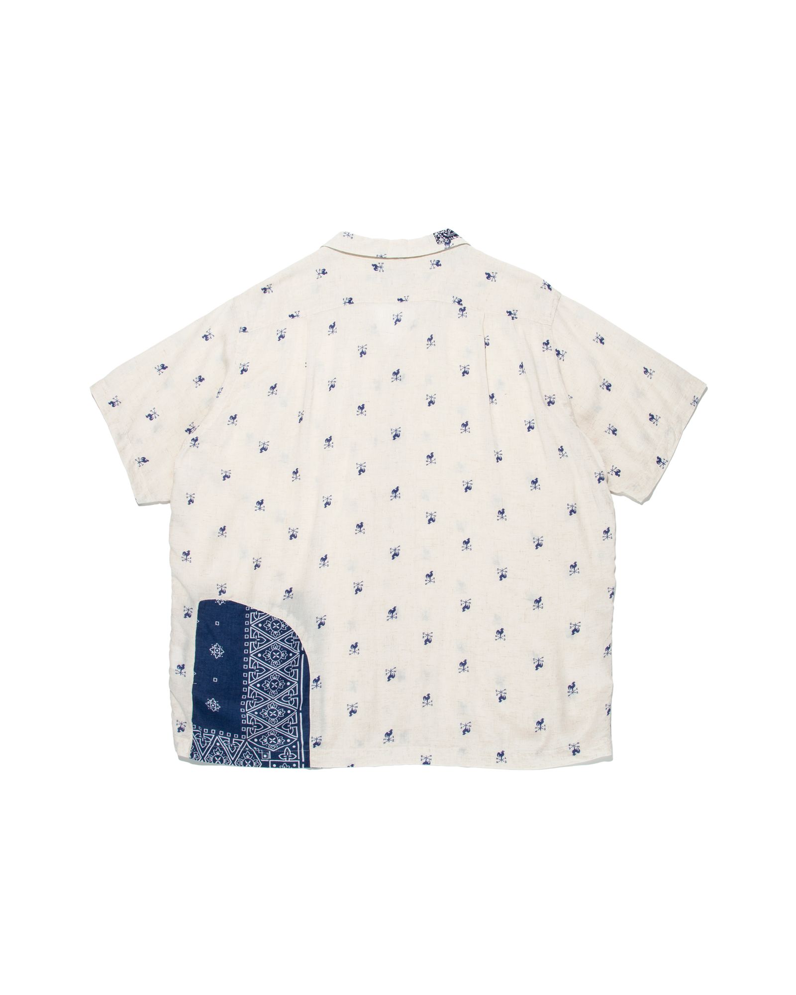 BOW WOW バウワウ WEATHERVANE BANDANA REMADE SHIRT (BW251-WBRS)