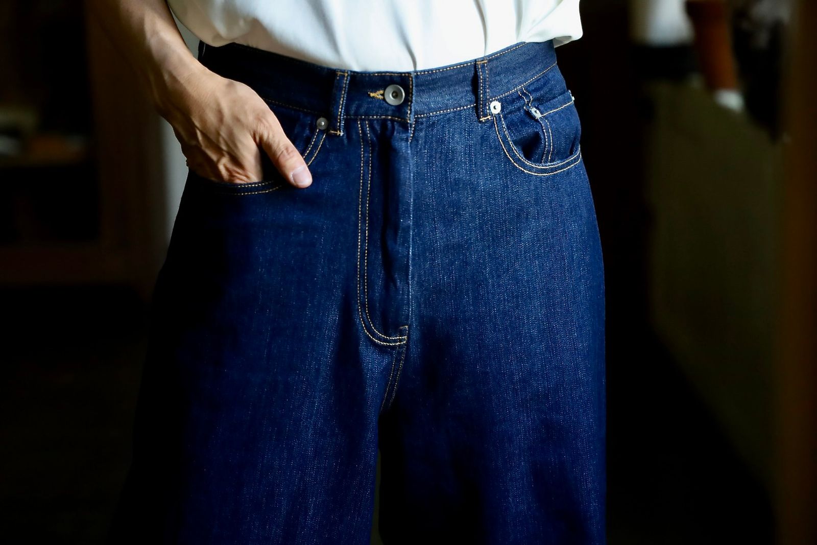 フレッシュサービス CORPORATE DENIM FIVE POCKET PANTS (FSC251-40169OB)ONE WASH