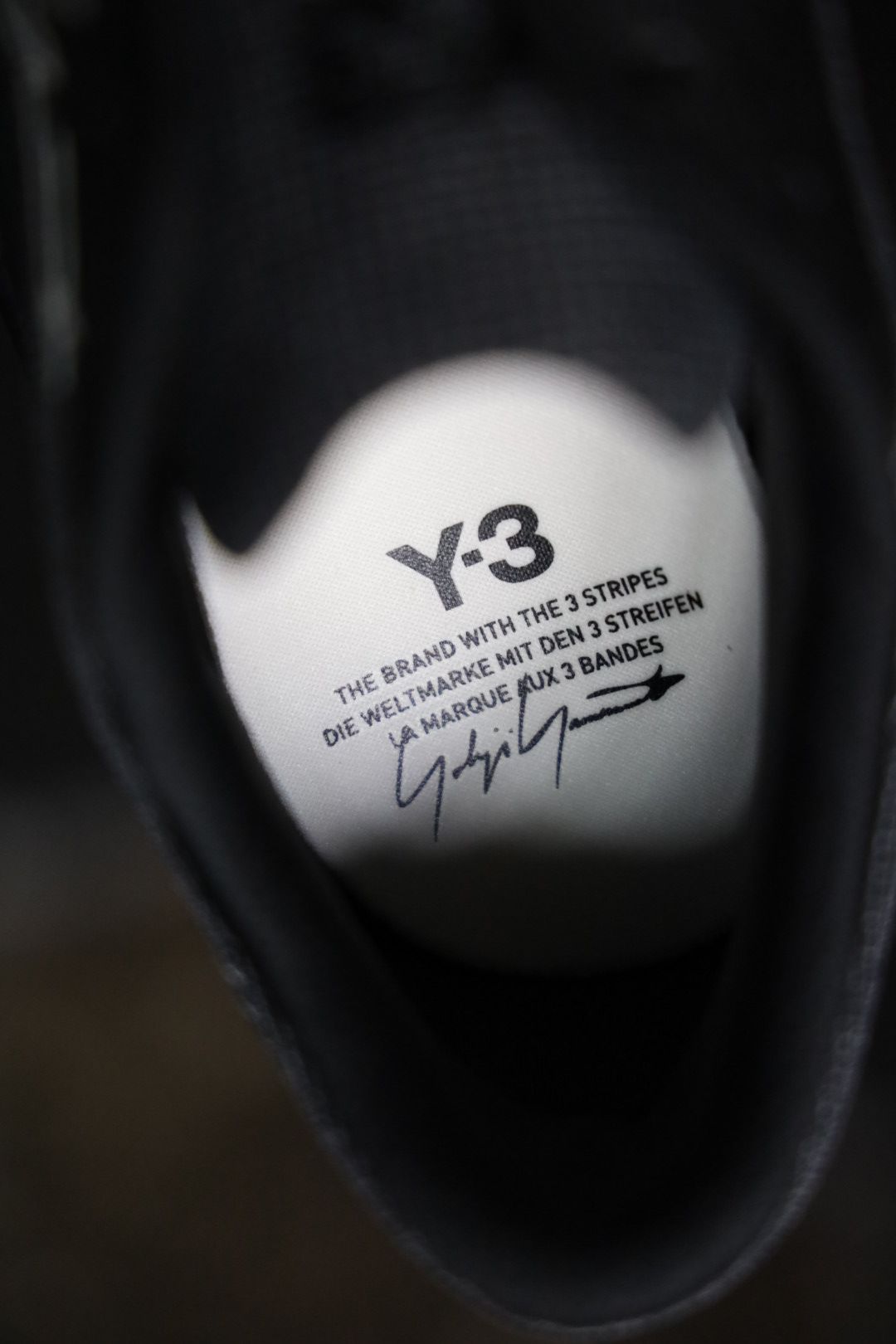 ワイスリー  Y-3 EVO SL ATR GTX Trainers(KI7881)BLACK☆新作発売！