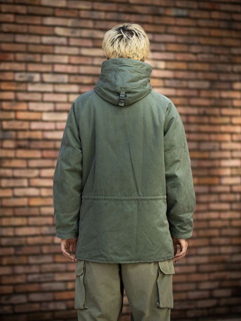 A.PRESSE Vintage Silk Custom N-3B Flight Jacket MARKスタイル！
