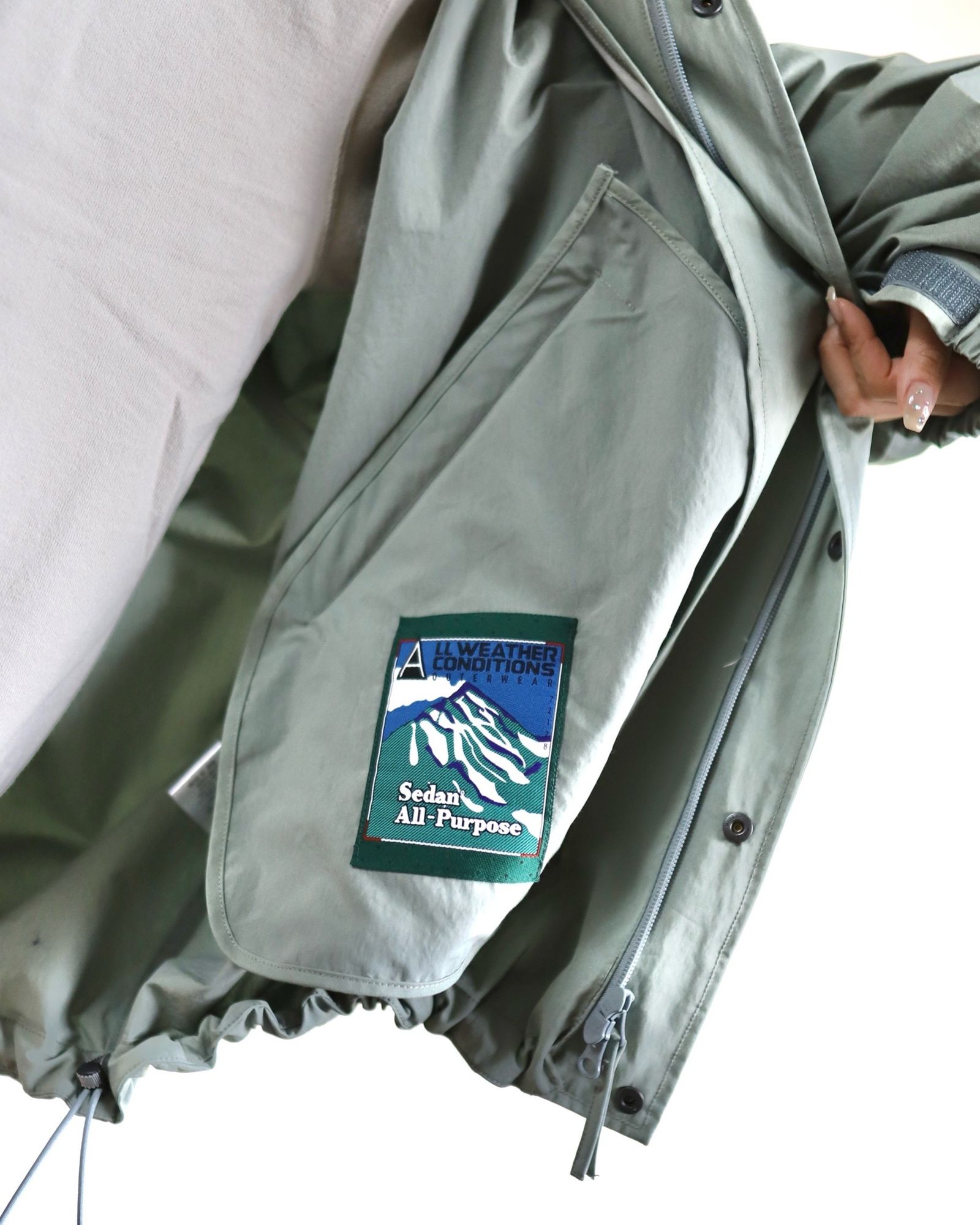 SEDAN ALL-PURPOSE SS24 新作NYCO Hooded Jacket style.2024.2.9