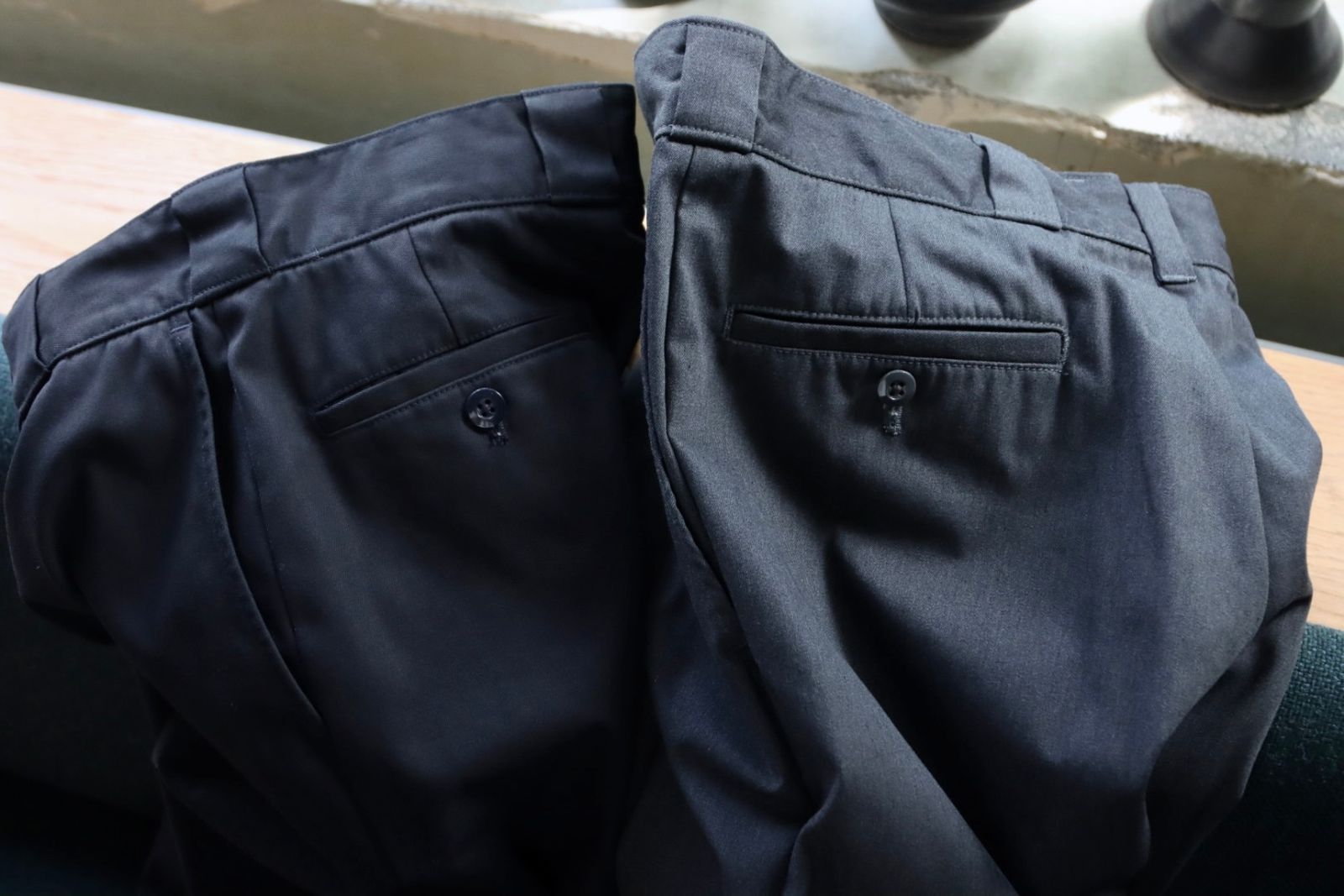 アプレッセ Work Chino Trousers (23AAP-04-22M)NAVY