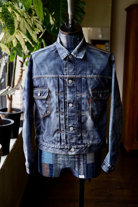 ジュンヤワタナベマン25SS ベルベルジン×Levi's 507XX 2ndトリプルネームジャケット(WO-J910-100) INDIGO