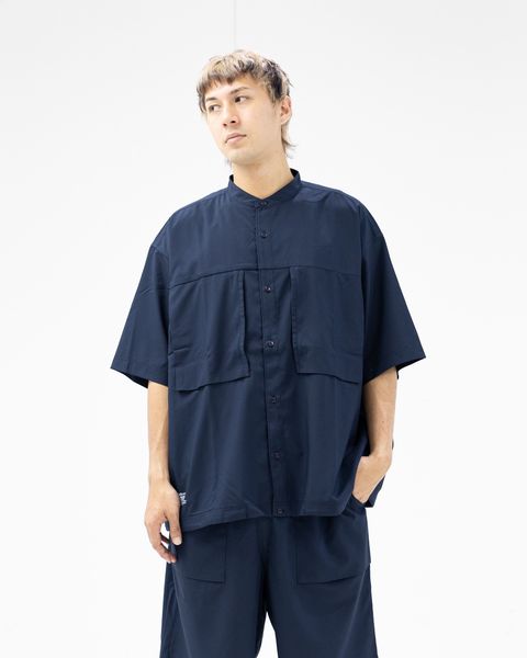 FreshService COOLFIBER® RIPSTOP FIELD POCKET S/S SHIRT (NAVY)6月20日(土)新作発売！