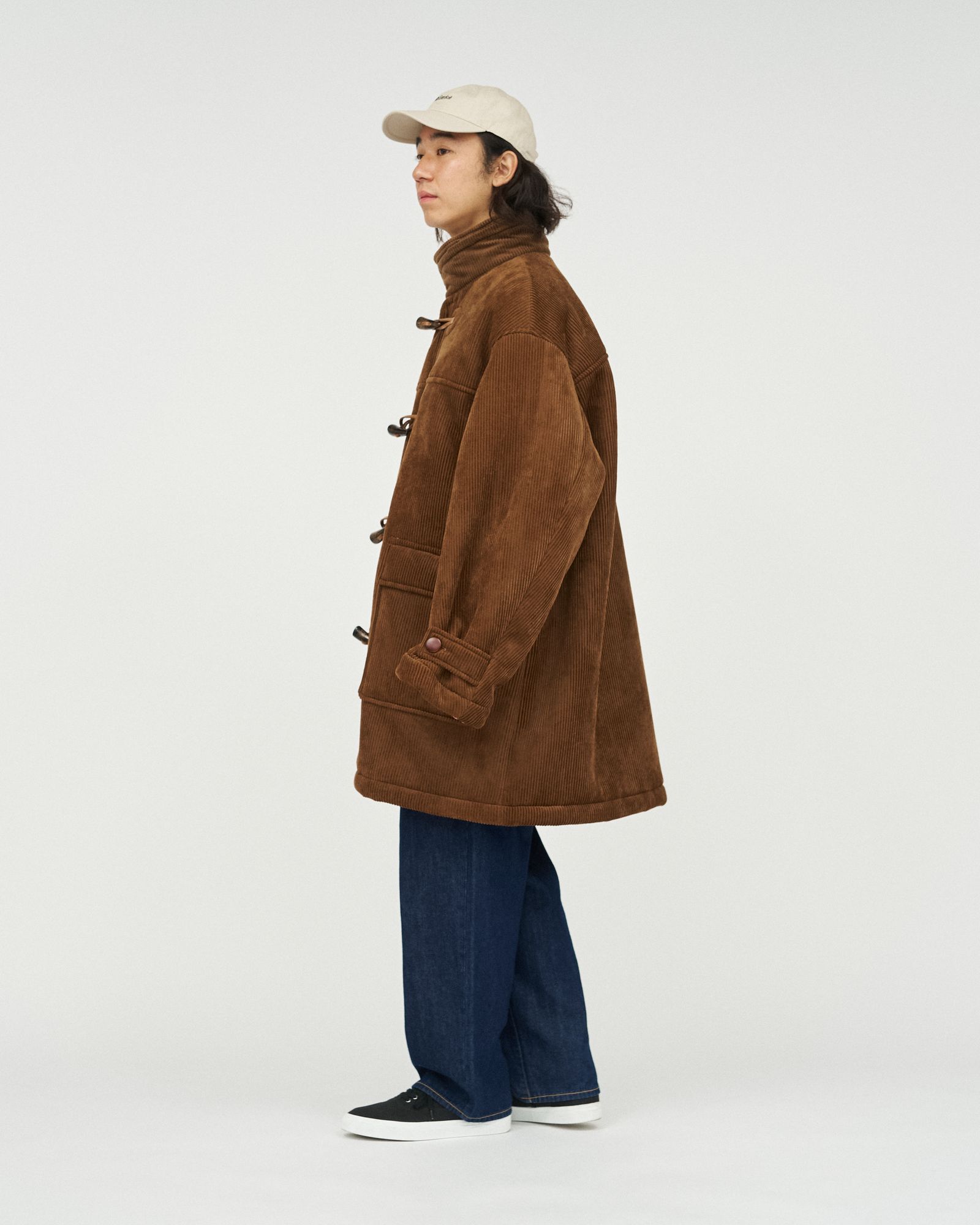 フレッシュサービス SHERPA CORDUROY DUFFLE COAT(FSC254-10064)BROWN☆11月22日(土)発売！