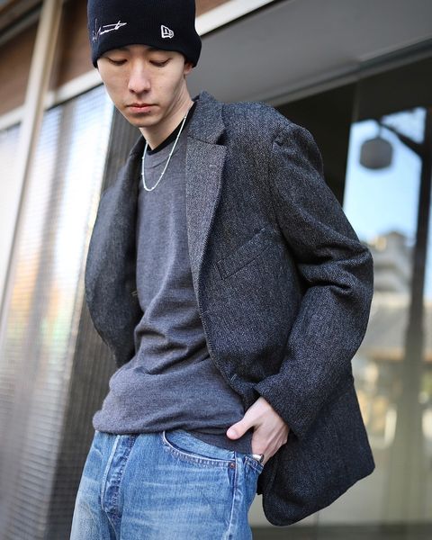 A.PRESSE アプレッセ 2024 Style1 Washed Denim Pantsスタイル