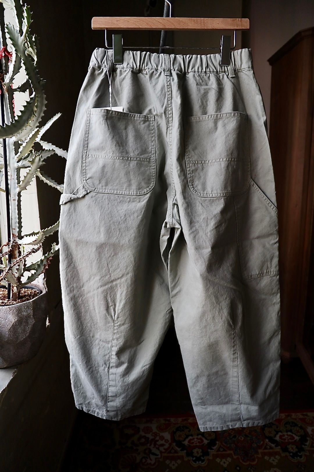 イズネス 26SS Double-Knee Balloon Painter Pants (26SS_12_1008SSBALOONPT01)MINT☆新作発売！