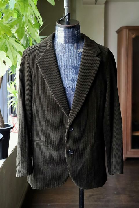 アプレッセ 2025 STYLE2  Wool Corduroy Jacket(25AAP-01-21)KHAKI