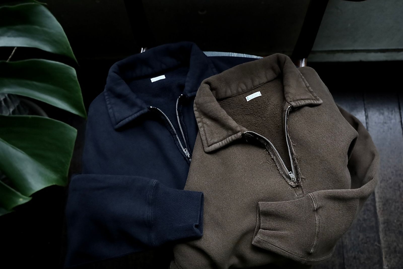 アプレッセ 2026 STYLE2 Vintage Half Zip Sweatshirt(26AAP-05-12)BLACK☆9月5日(土)発売！