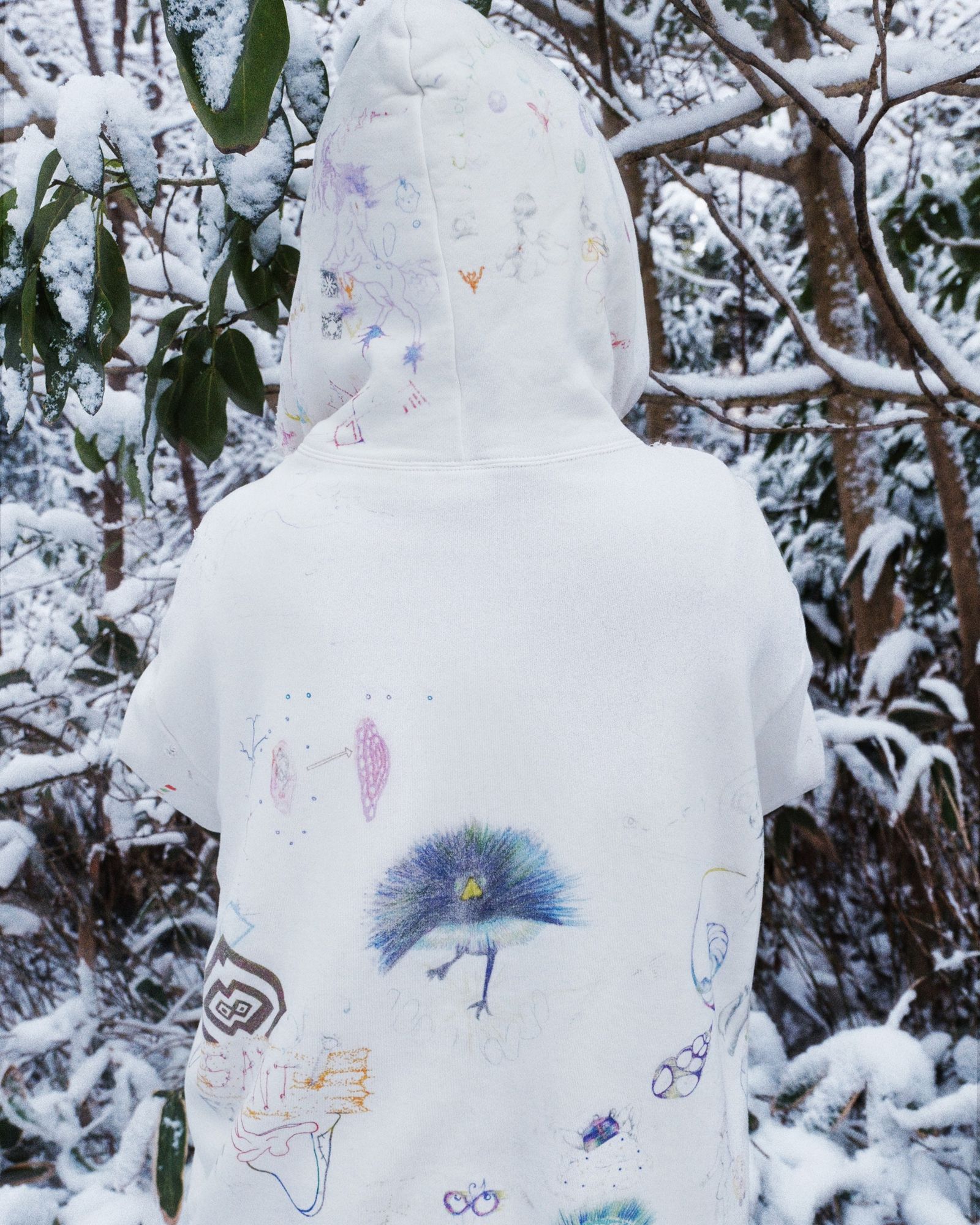 セントマイケル 26SS COCO_DOUBLE FACE HOODIE (SM-MK8-0000-C17)WHITE☆2月21日(土)10:00発売！