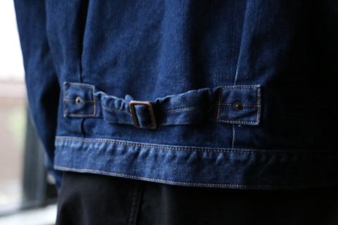 CIOTA 本藍スビンコットン13.5ozデニムGジャン(JKLM-101M-NIDBL-D) style. 2021.08.18.