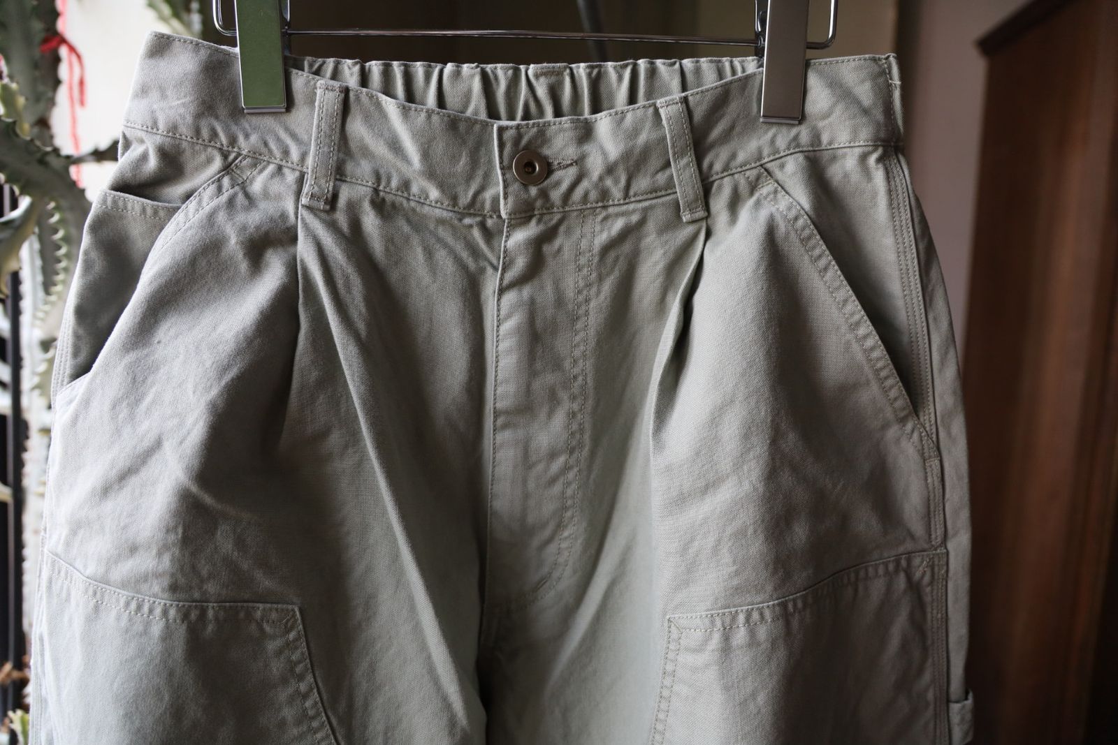 イズネス 26SS Double-Knee Balloon Painter Pants (26SS_12_1008SSBALOONPT01)MINT☆新作発売！