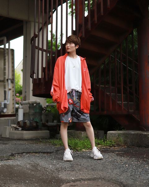 doublet 23AW VINTAGE EFFECT TRACK JACKET style.2023.7.15
