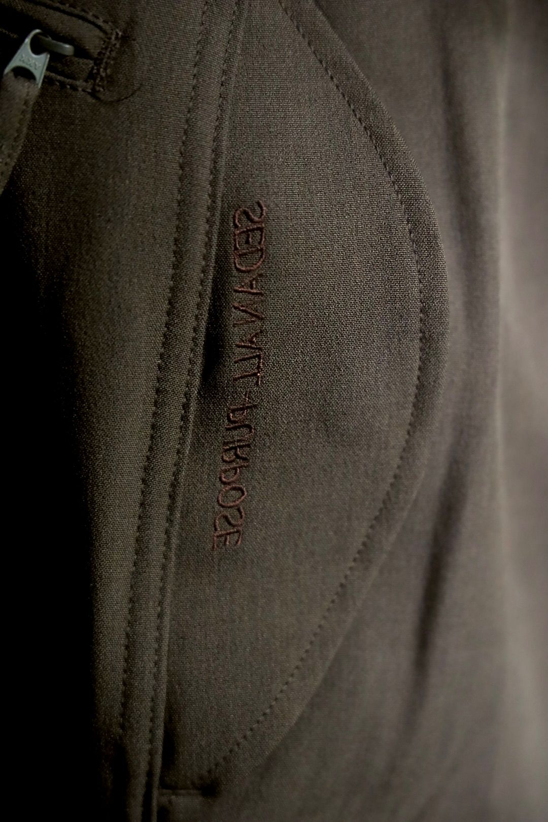 セダンオールパーパス FW24 Tech Wool Over Pant(SD24F-PT03) Chocolate