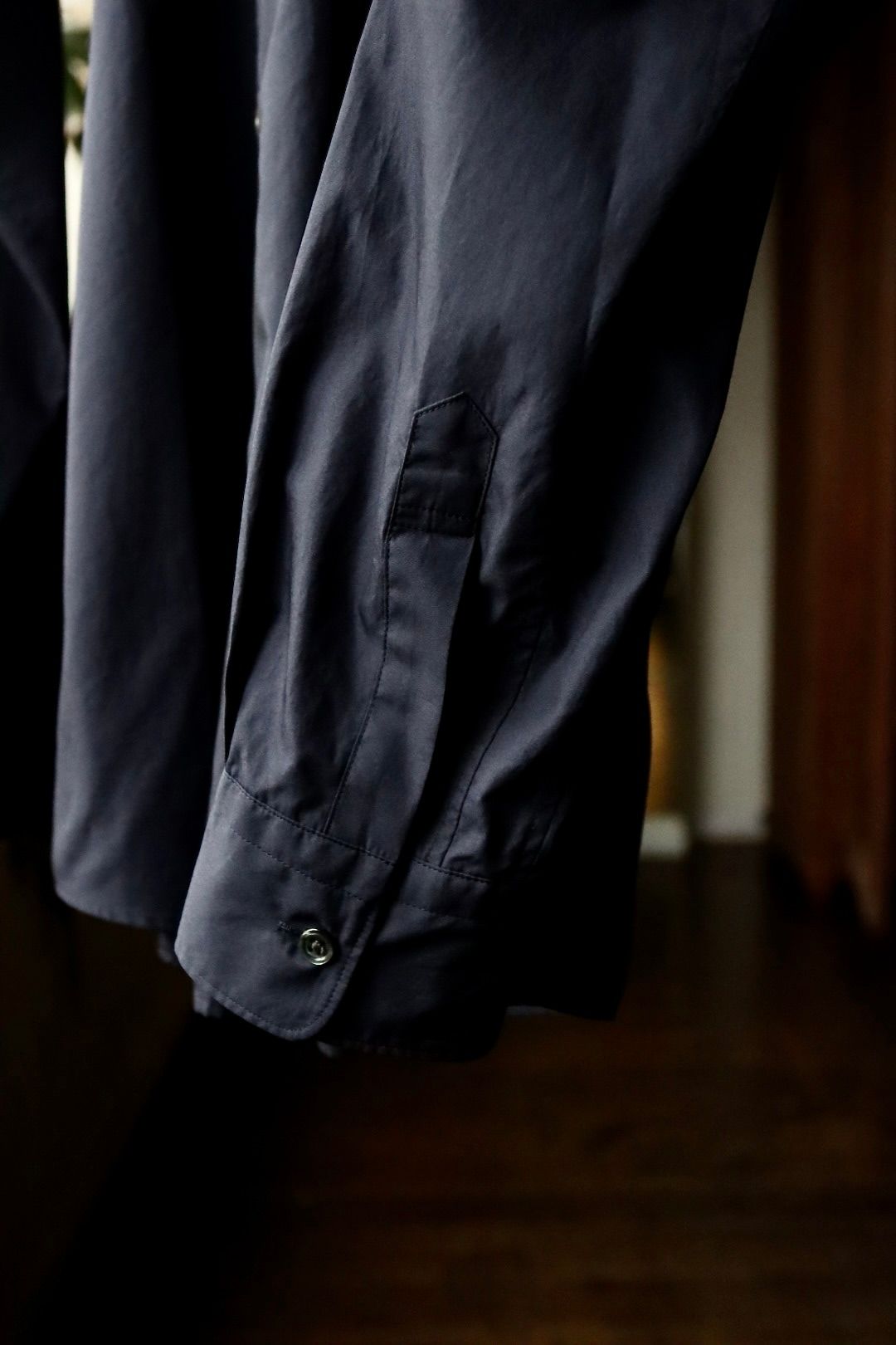 グラフペーパー シャツ Broad Regular Collar Shirt (GM253-50005B)NAVY☆7月19日(土)発売！