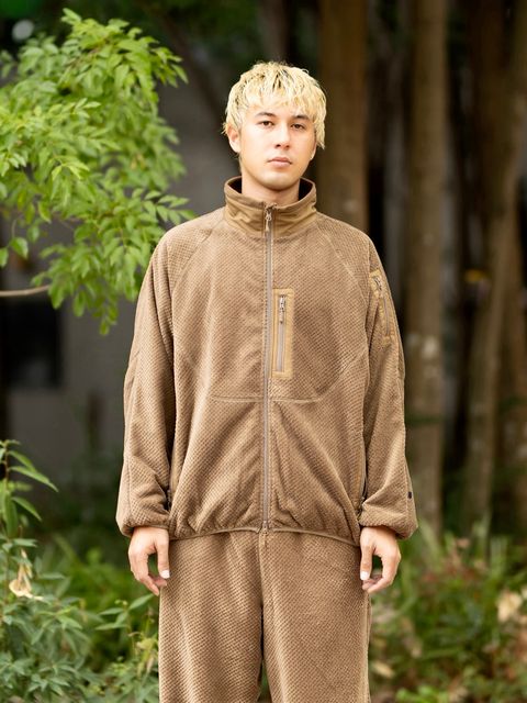 DAIWA PIER39(ダイワピア39) TECH MIL FLEECE JACKET(BJ-70026W)LT.BROWN☆9月26日(土)新作発売！