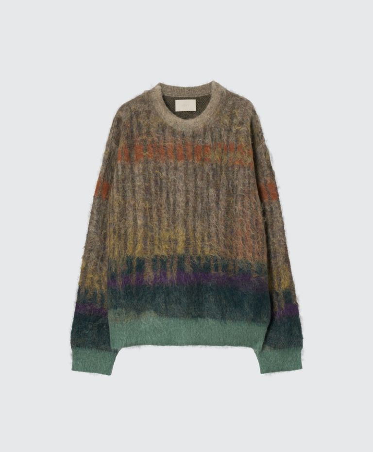 YOKE - ヨーク25SS TREE JAQUARD MOHAIR SWEATER(YK25SS0959S YOKE - ヨーク25SS TREE JAQUARD MOHAIR SWEATER(YK25SS0959S