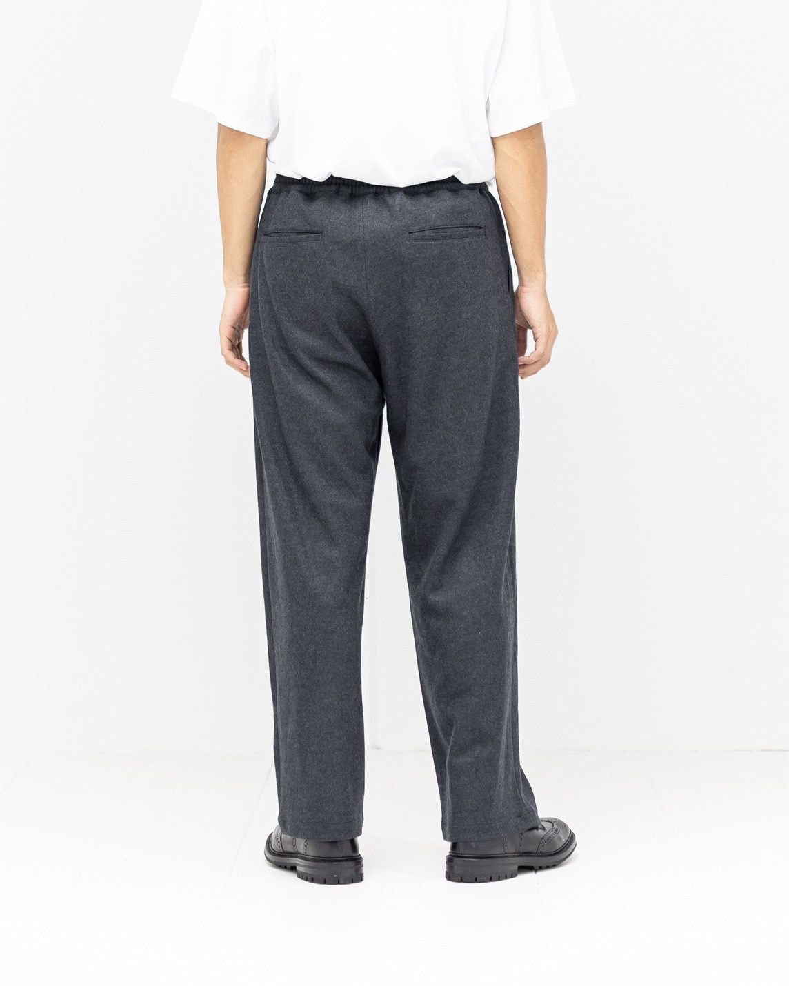 グラフペーパー 25AW Wool Smooth Flannel Easy Wide Pants(GU253-40223B)GRAY☆10月4日(土)新作発売！