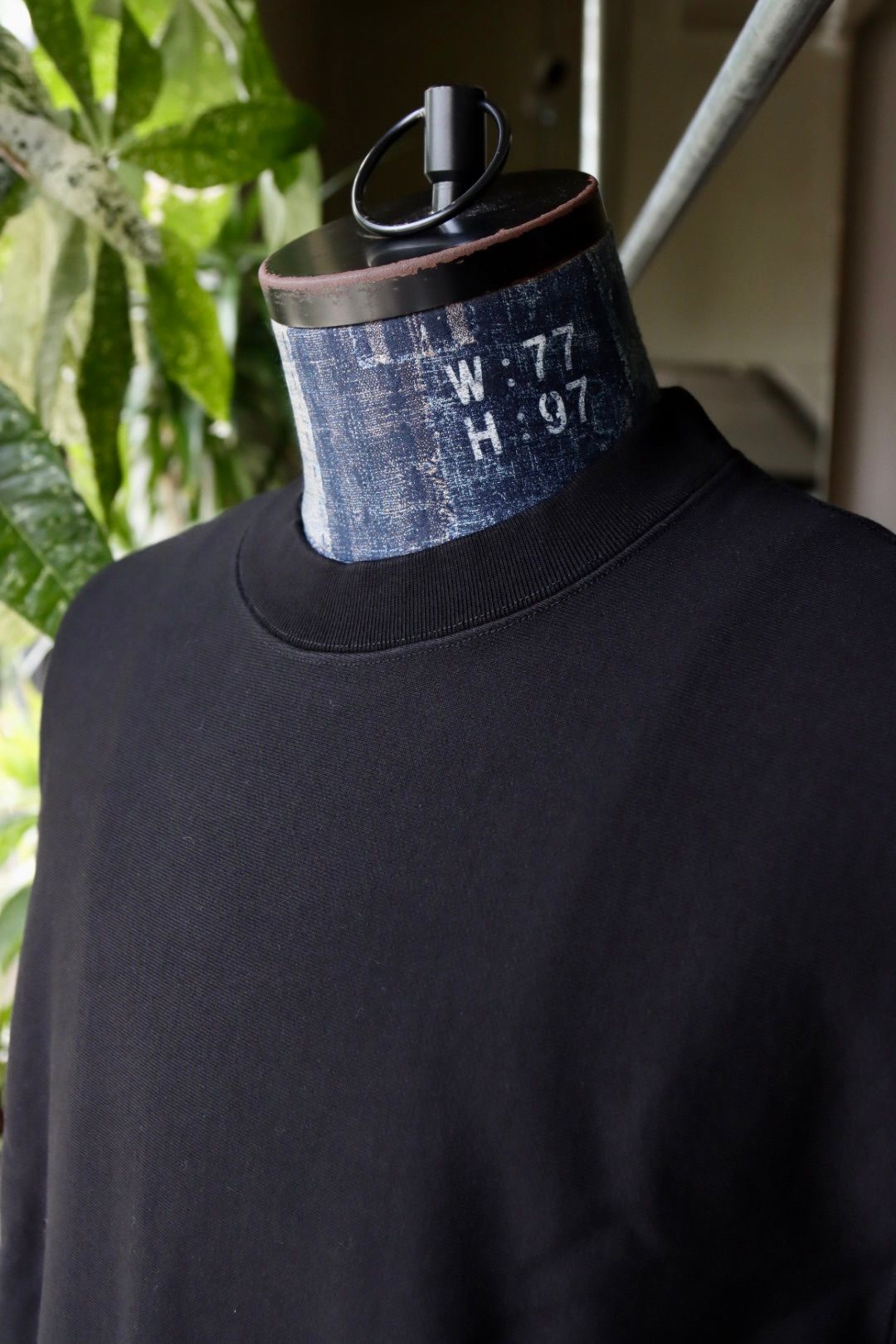 ブラームス 25FW Soft&Hard Sweat Crew-Neck P/O(bROOTS24F21F25)Black☆新作発売！