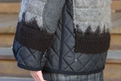 JUNYA WATANABE  ノルディックジャガードフードブルゾン(WH-J019-051) style.2021.11.28