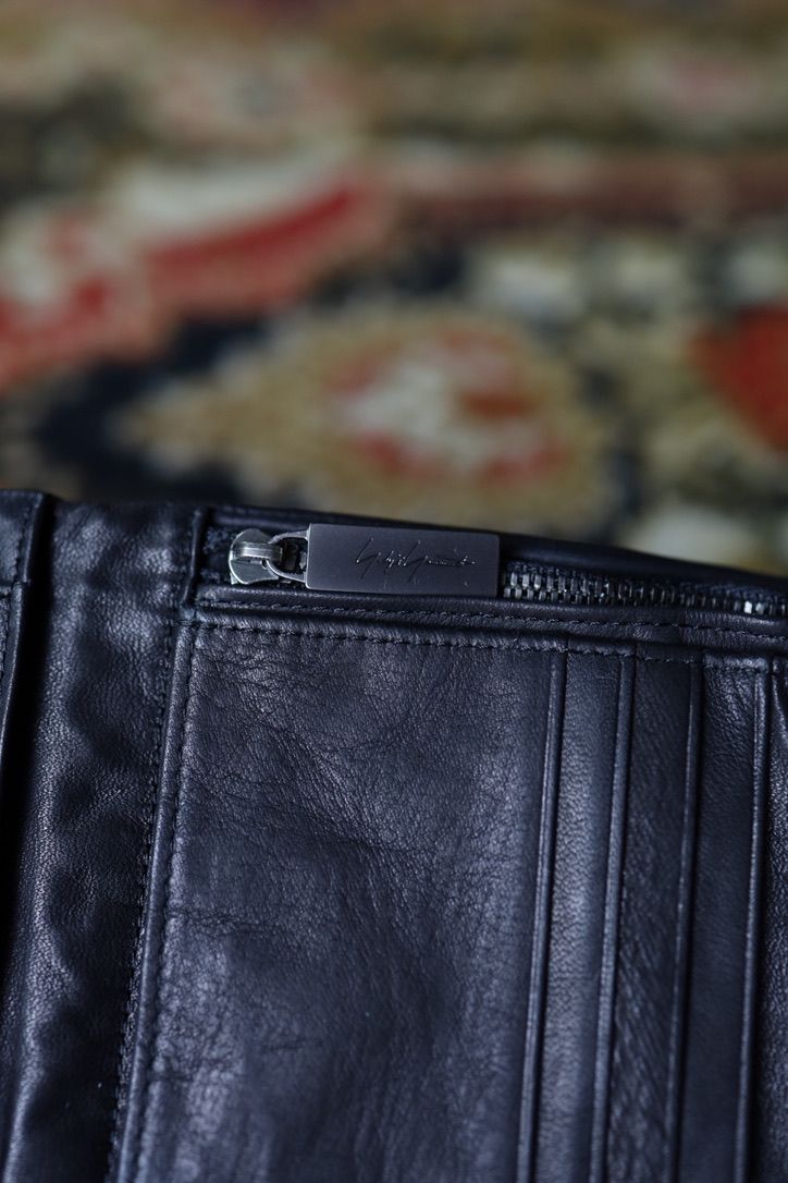 Yohji Yamamoto  ホースレザー三つ折り財布(HW-A05-760-1A26)BLACK☆7月8日(水)発売！
