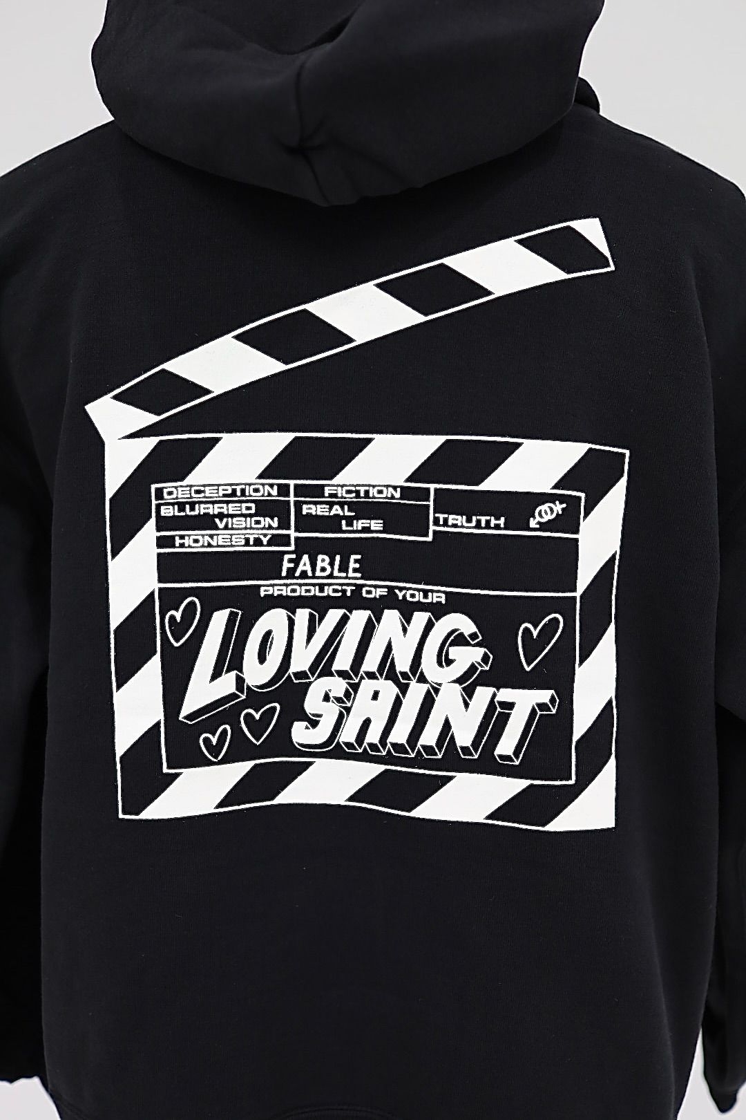 セントマイケル 26SS I LOVE SAINT HOODIE(SM-MK8-0000-057)BLACK★1月10日(土)発売！