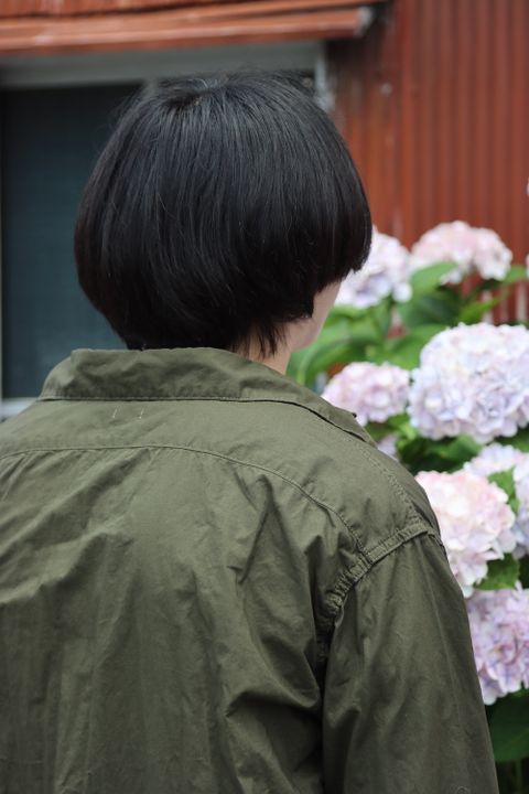 A.PRESSE Over Dyeing Military Shirt style.2022.6.17. ※6月18日(土)スタート
