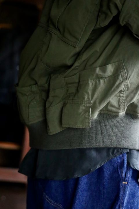 eYe JUNYA WATANABE MAN x Needles WネームMA-1ジャケットスタイル2025.8.22.