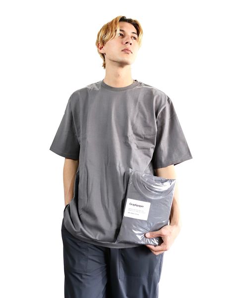 グラフペーパー24SS 新作2-PACK S/S TEE style 2024.3.1