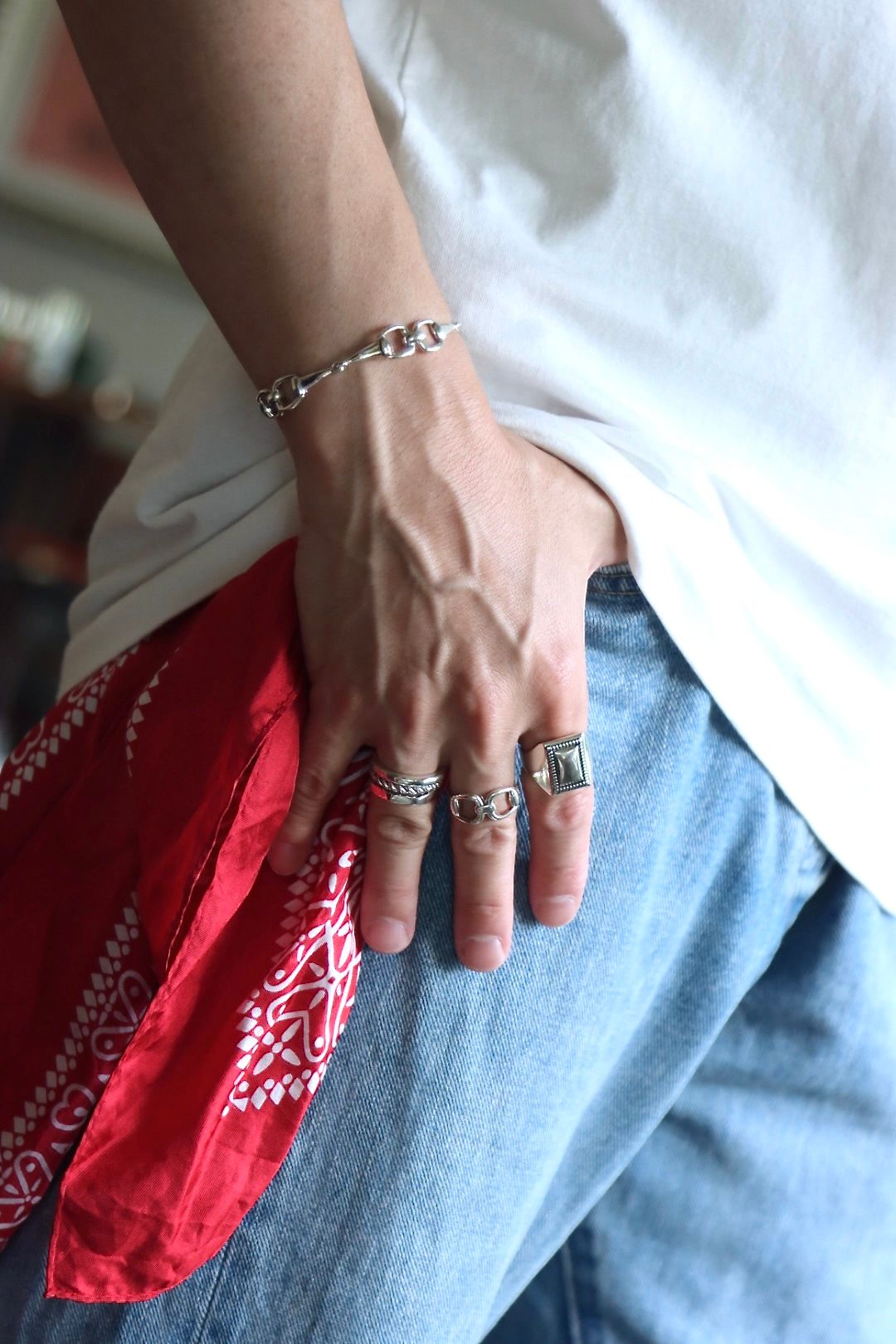 XOLO JEWELRY リング / Square Mirror Ring (XOR020)