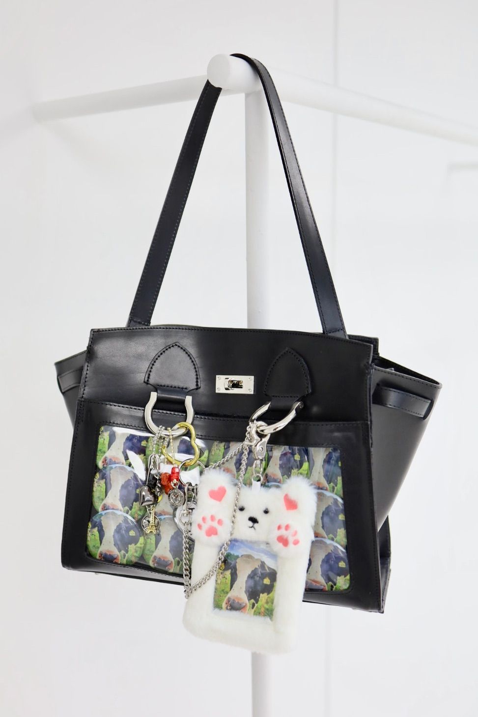 doublet 26SS LEATHER "ITA" SHOULDER BAG(26SS66BG73)BLACK☆12月13日(土)発売！