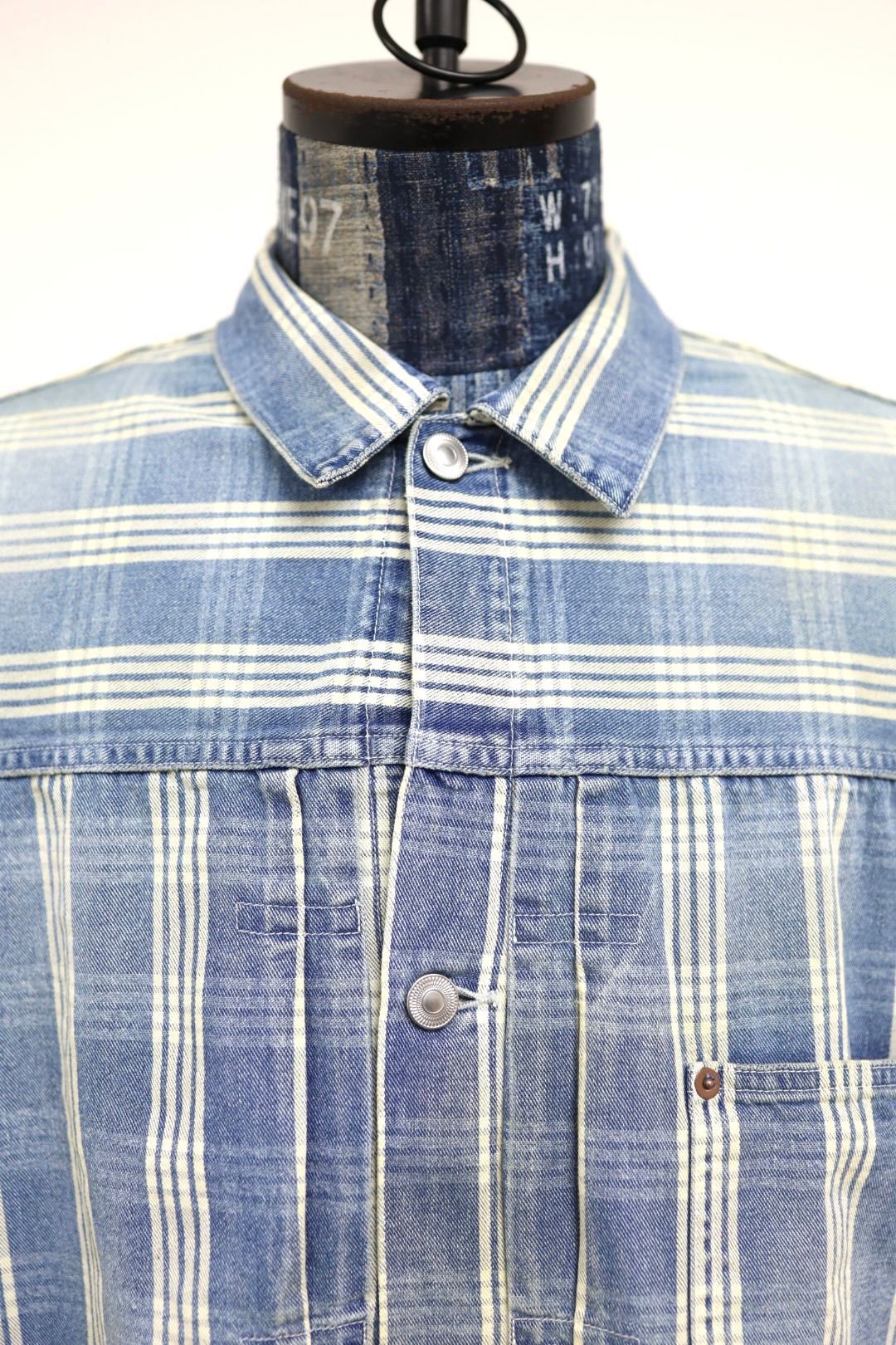 アプレッセ 2026 STYLE1  デニムジャケット No.213 Indigo Palaka Denim Jacket(26SAP-01-46)CHECK☆4月11日(土)発売！