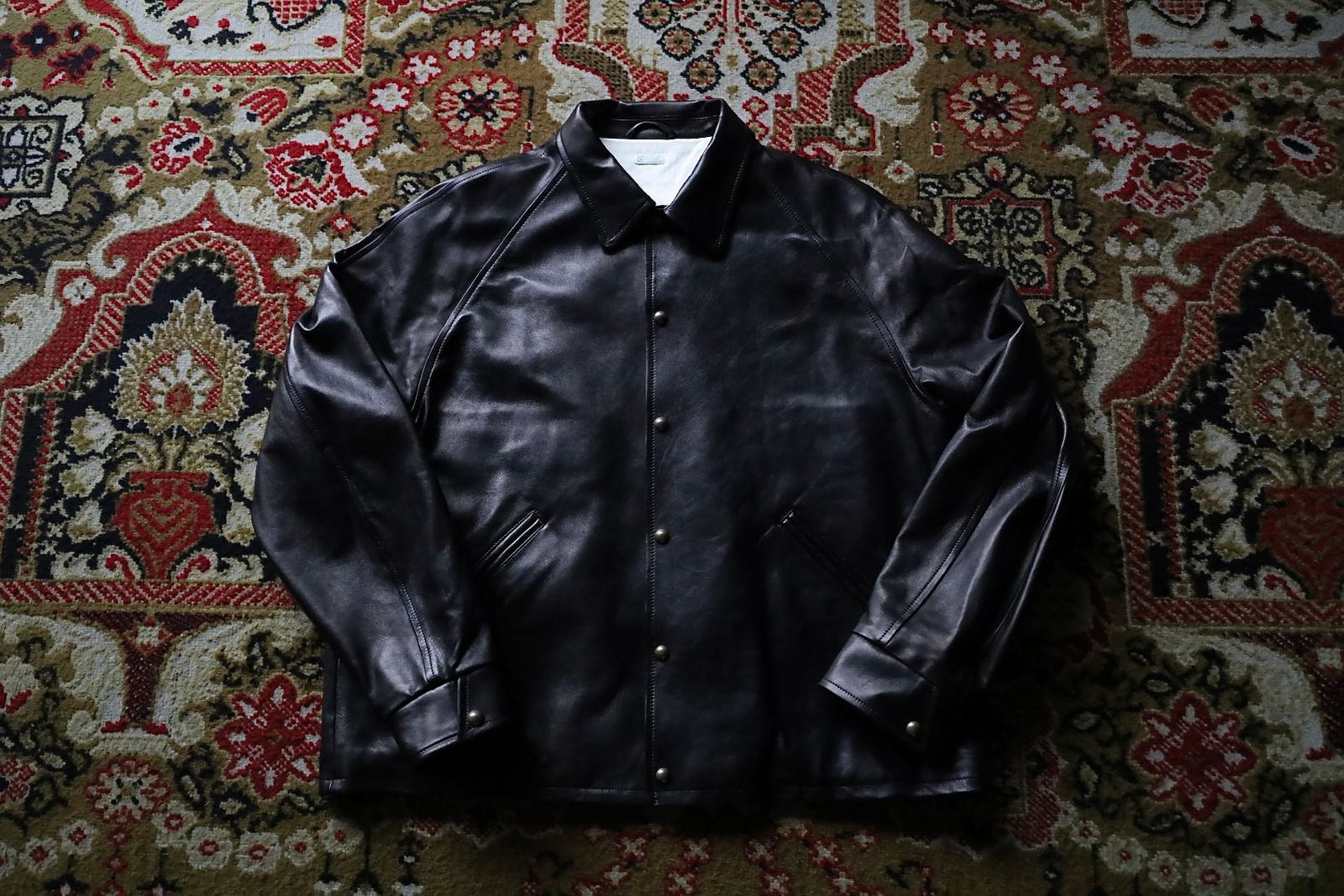 アプレッセ 2026 STYLE2 Leather Coach Jacket(26AAP-01-01)BLACK☆9月5日(土)発売！