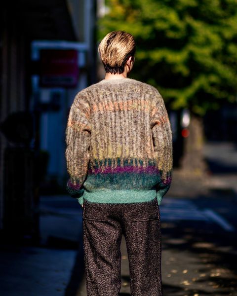 YOKE TREE JAQUARD MOHAIR SWEATER11月23日(土)新作発売！