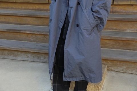 Graphpaper Garment Dyed Shop Coat"GLAY"Style.2020.10.18.