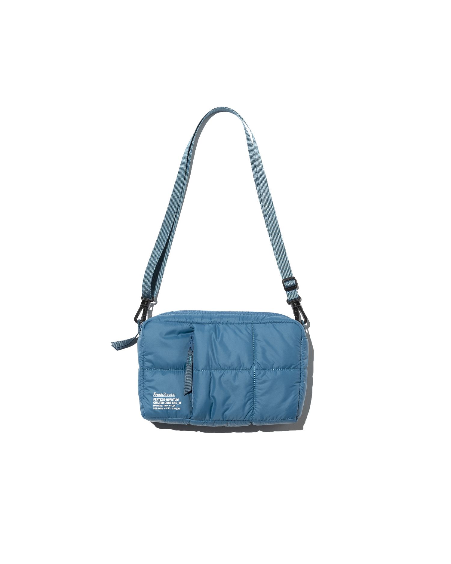 フレッシュサービス 26AW PERTEX® QUANTUM QUILTED CUBE BAG_M(FSP263-90021)TEAL BLUE☆入荷！
