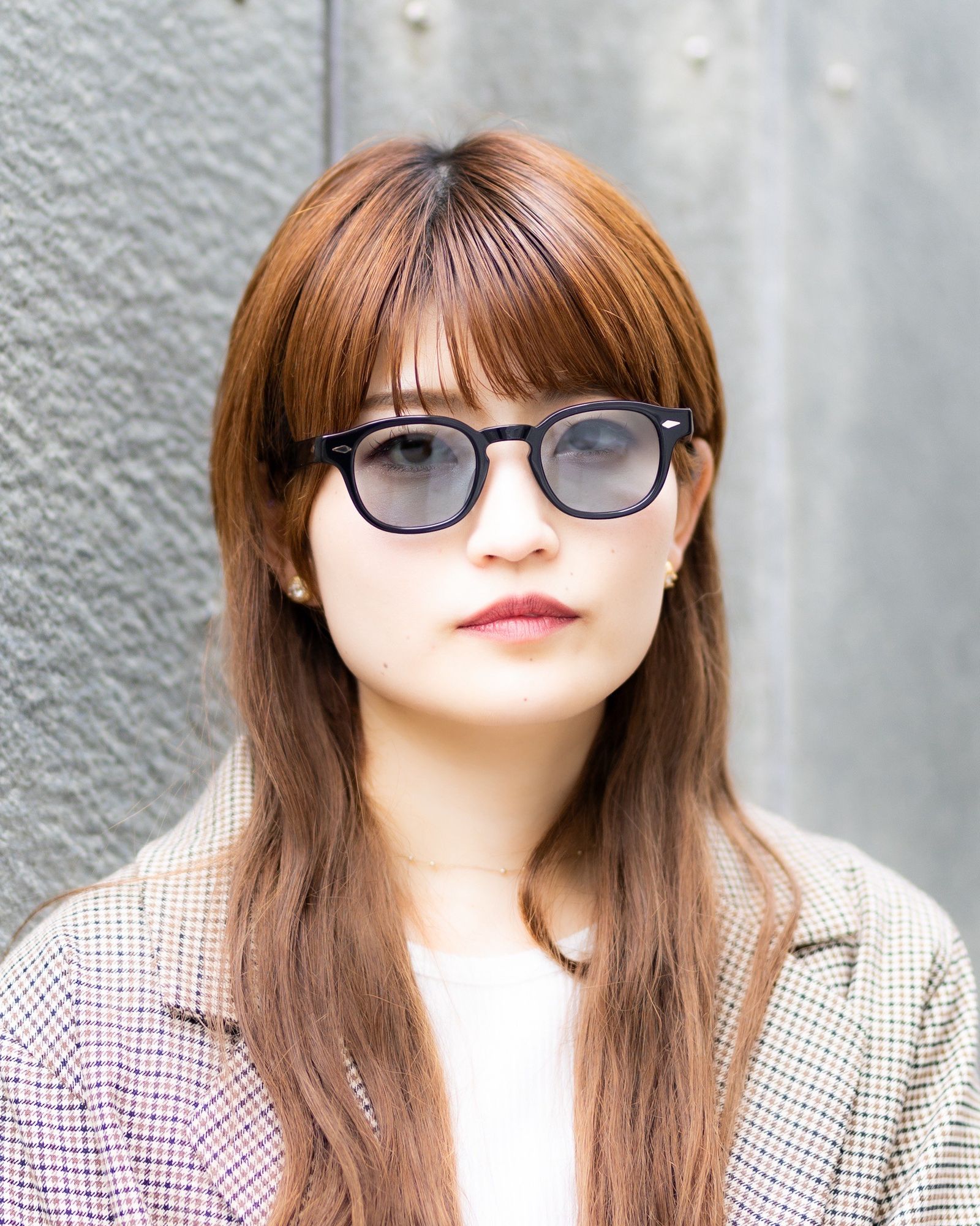 ノチノオプティカル NOCHINO-N1#2 GLOSS BLACK × GREY GREEN to D.GREY (調光モデル)