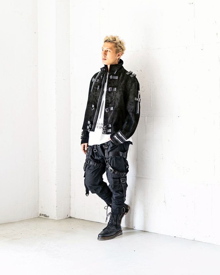 doublet 25AW BUCKLE OVERLOAD SUEDE LEATHER JACKET☆新作発売！