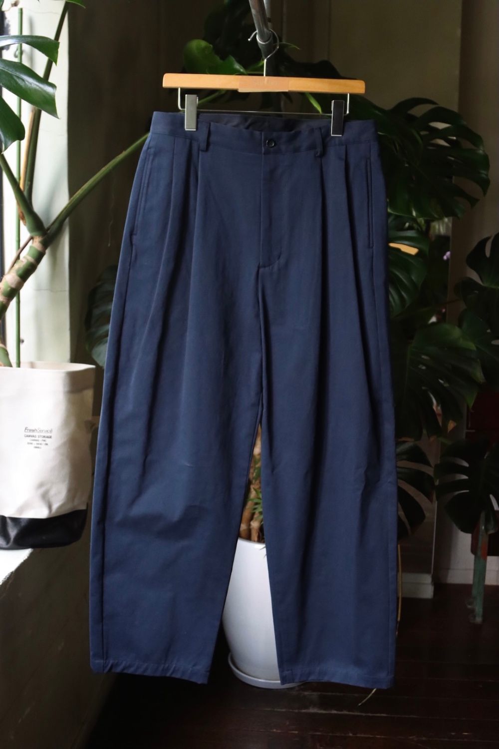 アプレッセ22FW Chino Trousers (22AAP-04-06H)NAVY - 1(S)