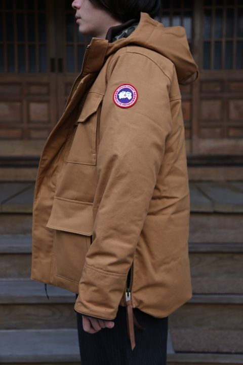 CANADA GOOSE×JUNYA WATANABE MAN綿ダックコラボレーションダウンジャケット(WF-J401-051)"BROWN"style.2020.10.10.