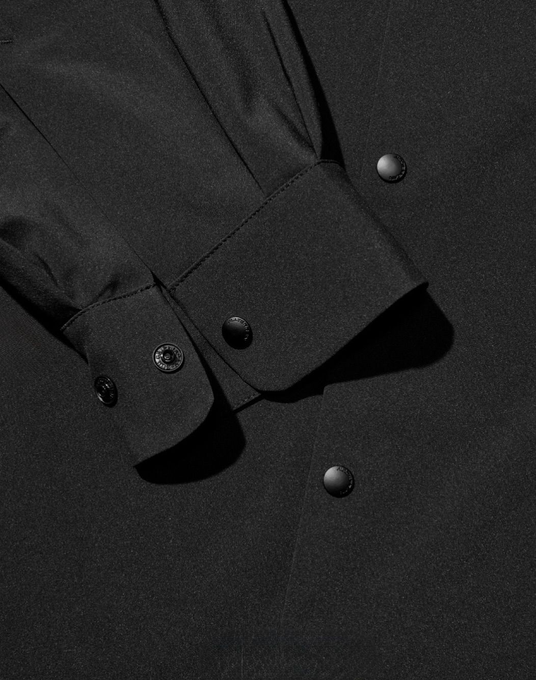 グラフペーパー DESCENTE for Graphpaper L/S Oversized Regular Collar Shirt(DU263-50001)BLACK ☆10月24日(土)発売！