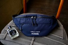 コムデギャルソンオム25SS ウエストポーチ(HO-K291-051)NAVY☆2月8日(土)発売！