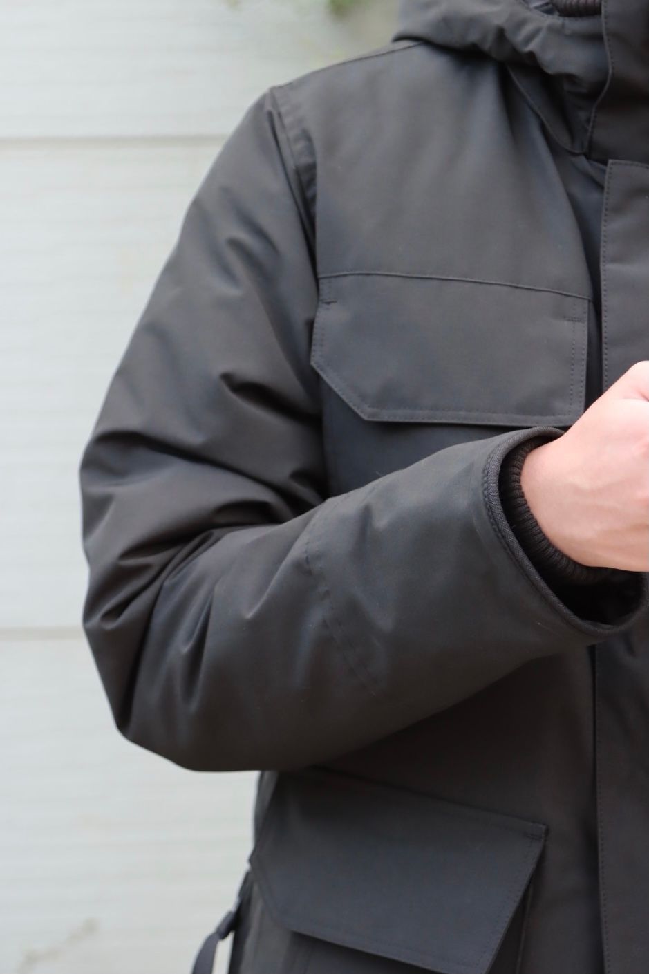 CANADA GOOSE MAITLAND PARKA BLACK LABEL style.2022.10.9