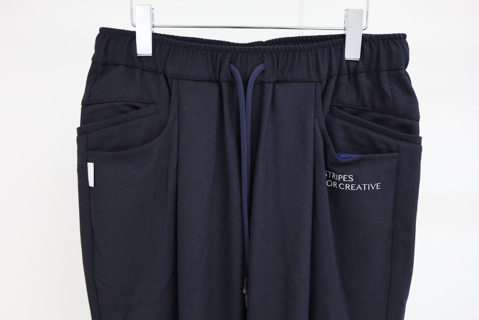 S.F.C 2026FW エスエフシー WIDE TAPERED EASY PANTS(CASHMERE WOOL) (SFCFW26P07)Navy☆10月17日(土)発売！