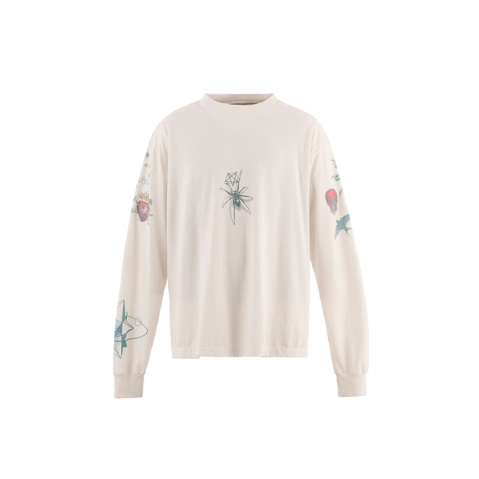 セントマイケル Tシャツ TATOO DW_LS TEE(SM-HR1-0000-C29)WHITE★9月13日(土)発売！